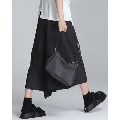 Flare Wide-Leg High-Waist Pants【TR3227】