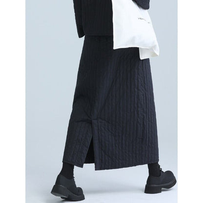 Quilting Long Skirt【TR3153】