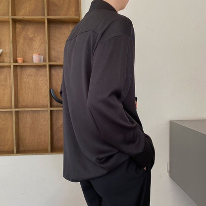 Nichi-botton Asyme Shirt【TR1446】