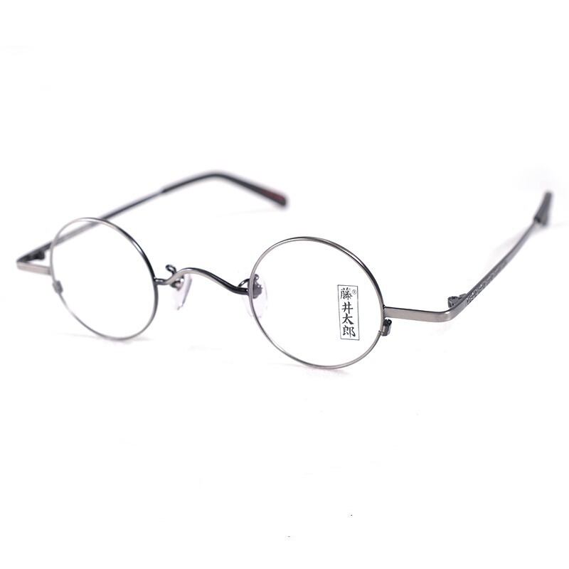 Vintage Ultralight Metal Round Glasses【TR2566】