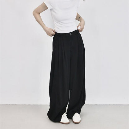 Relax Wide High-Waist Pants【TR3214】