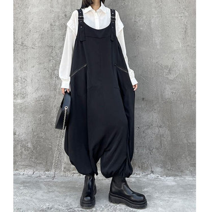 〈Unisex〉Loose Pocket Overall【TR0453】