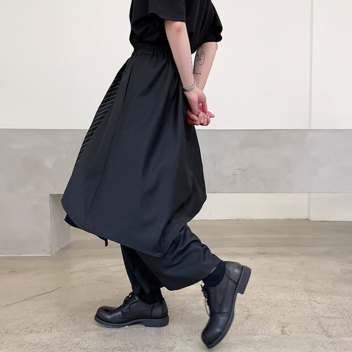 Irregular Design Wide Pants【TR3312】