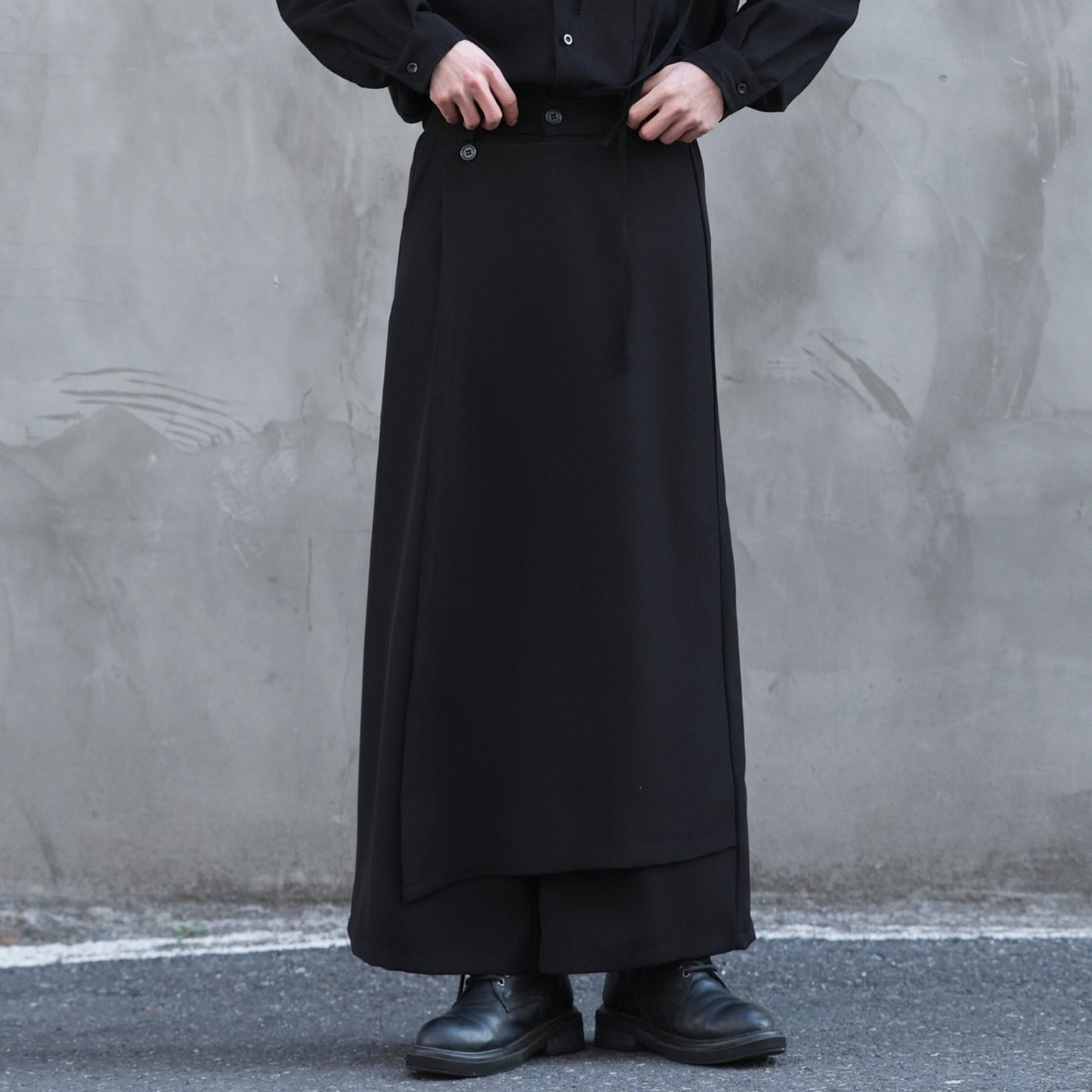 Wrap Design Hakama Pants【TR3275】