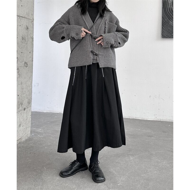 Damage Knit Short Jacket【TR3270】