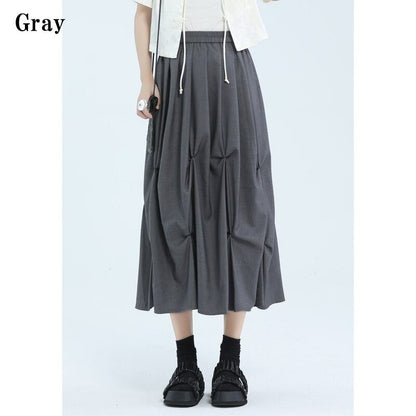 Asymmetry Drape Skirt【TR3174】