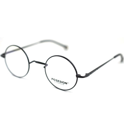Vintage Round Metal Frame Glasses【TR2569】