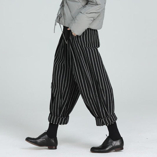 Stripe Barrel Pants【TR3230】