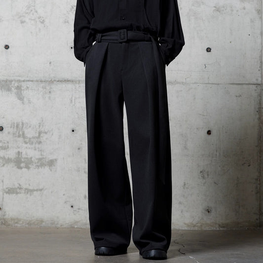 Belted High Waist Pants【TR3272】