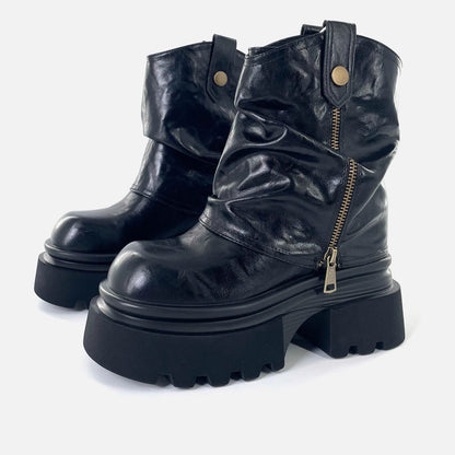 Loose Fit Short Boots【TR3380】