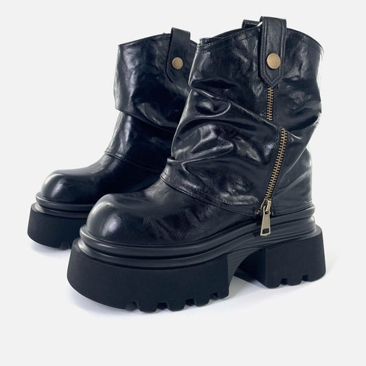Loose Fit Short Boots【TR3380】