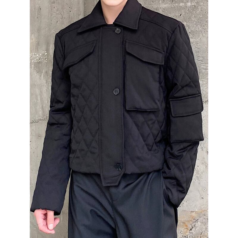 Quilted Utility Short Jacket【TR3356】